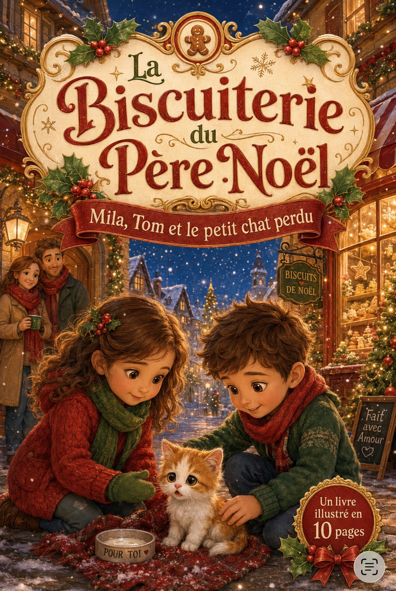 E livre : Mila, Tom et le petit chat perdu