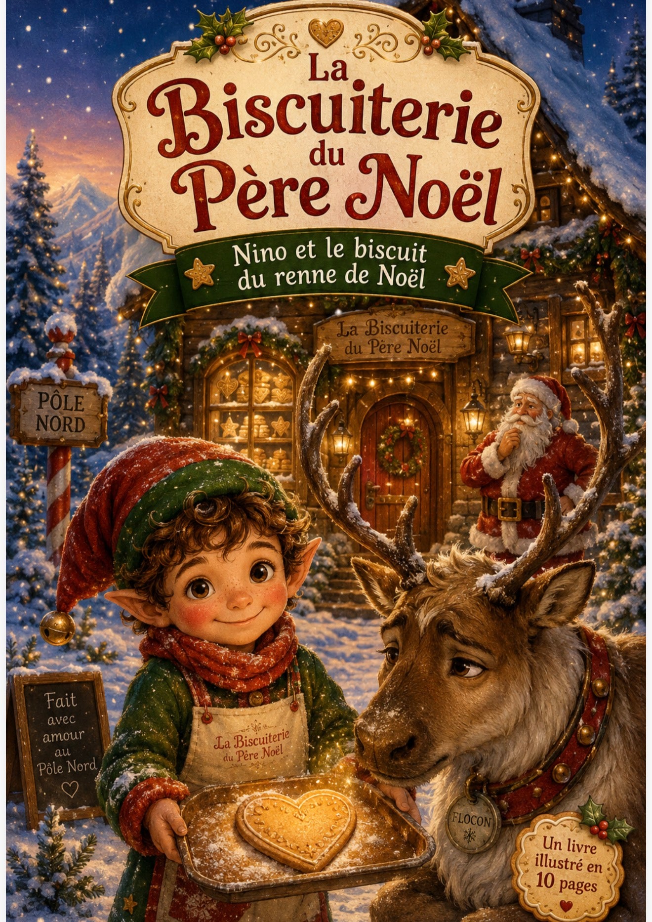 E livre nino er le biscuits du reine de noel
