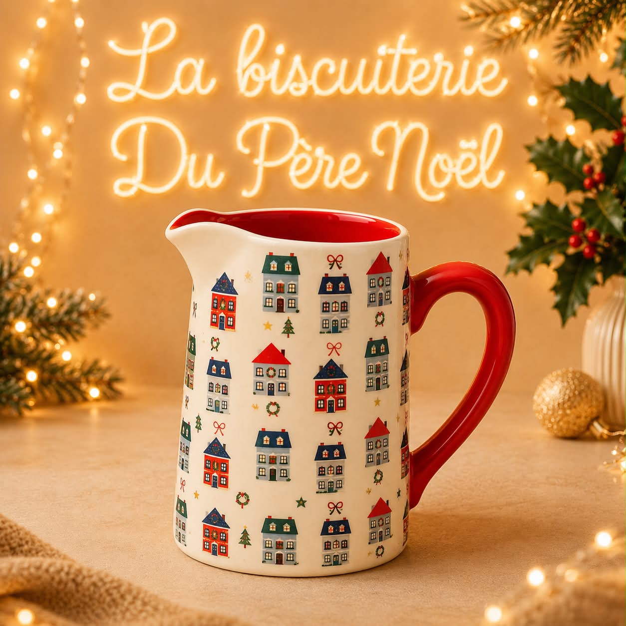 Carafe de Noël Décoré