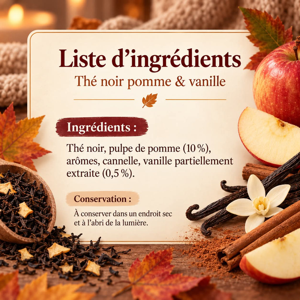 Thé automne gourmand
