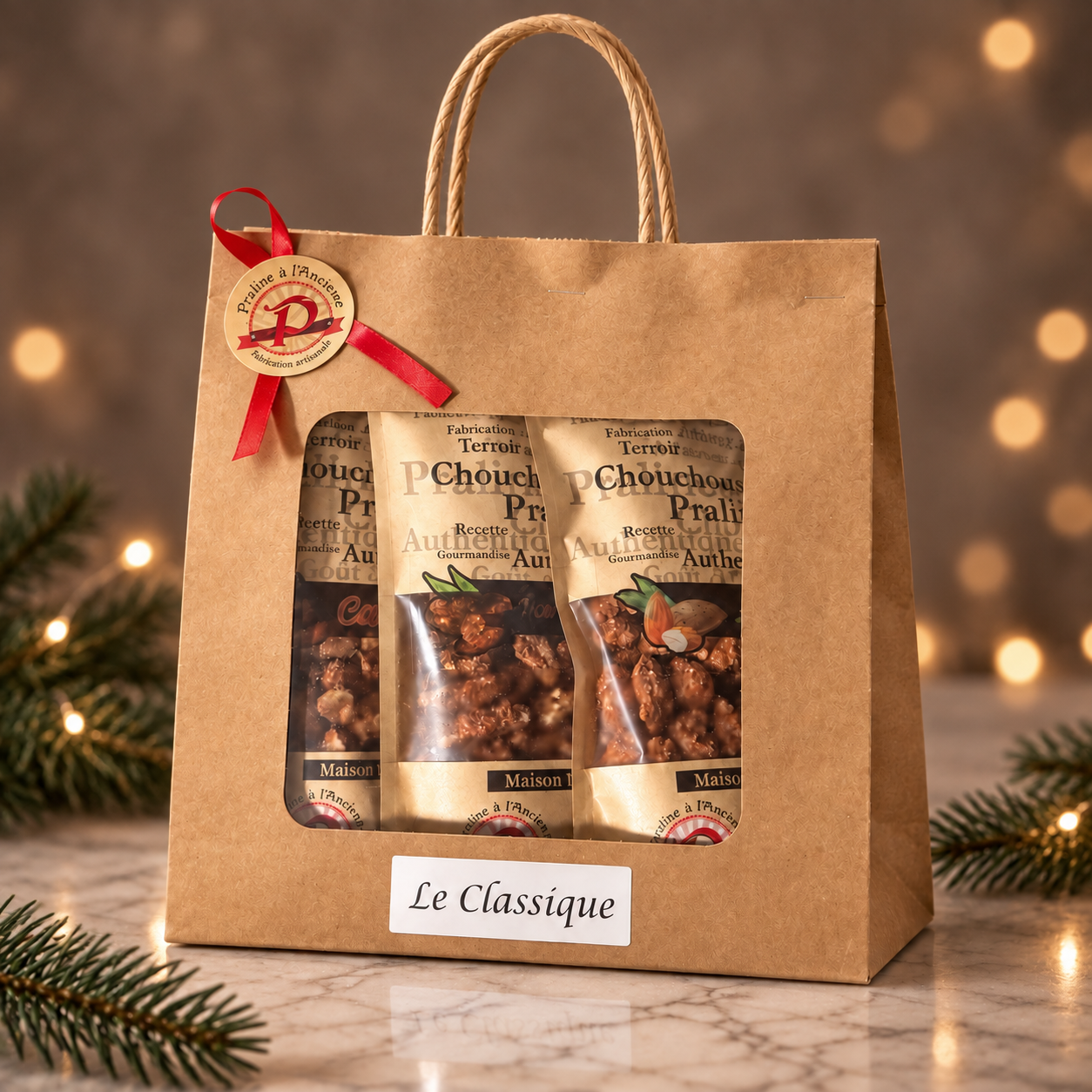 Sac garnis trio chouchou